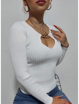 Bluza Dama GoldDetail Alb